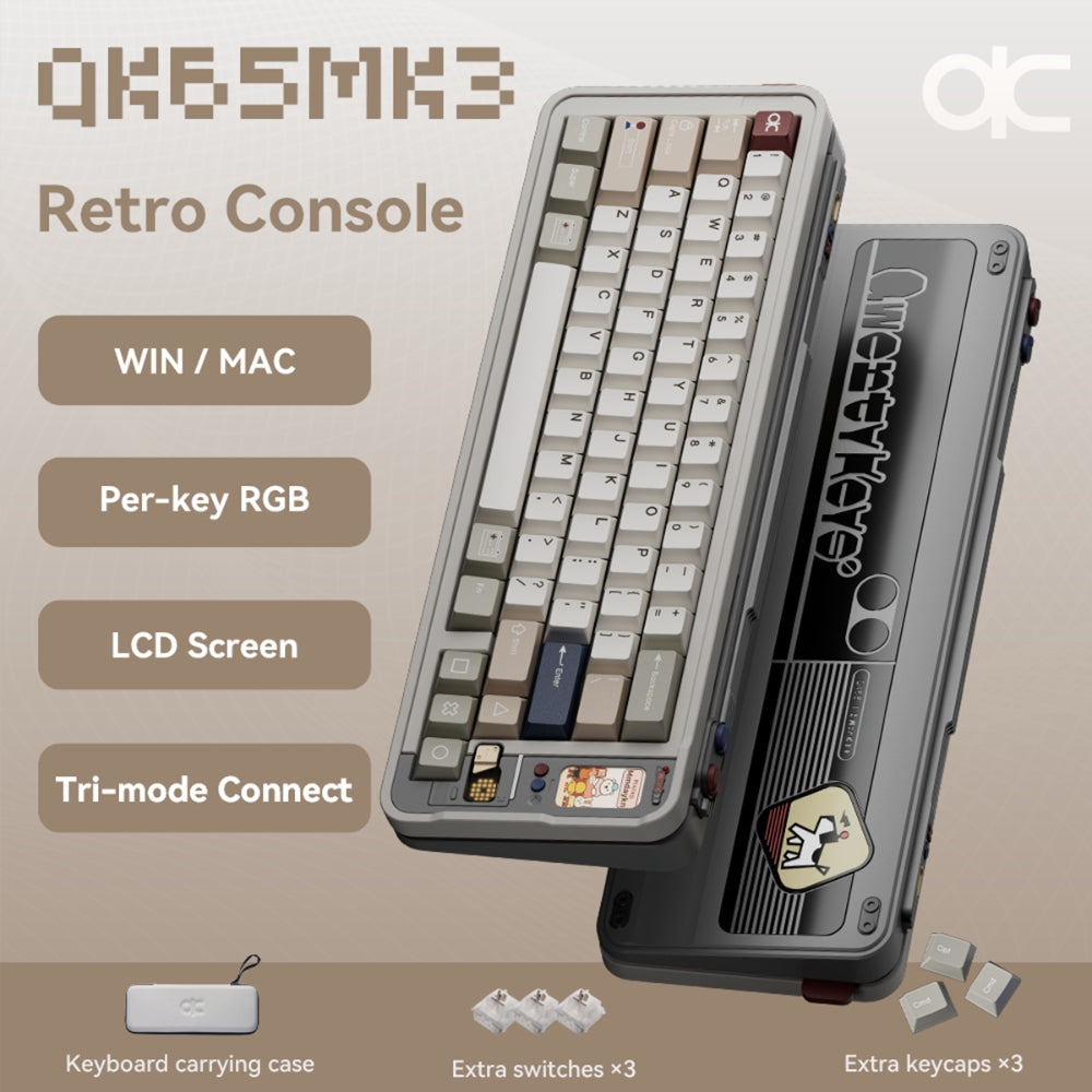 Qwertykeys QK65 Mk3 Prebuilt Mechanical Keyboard