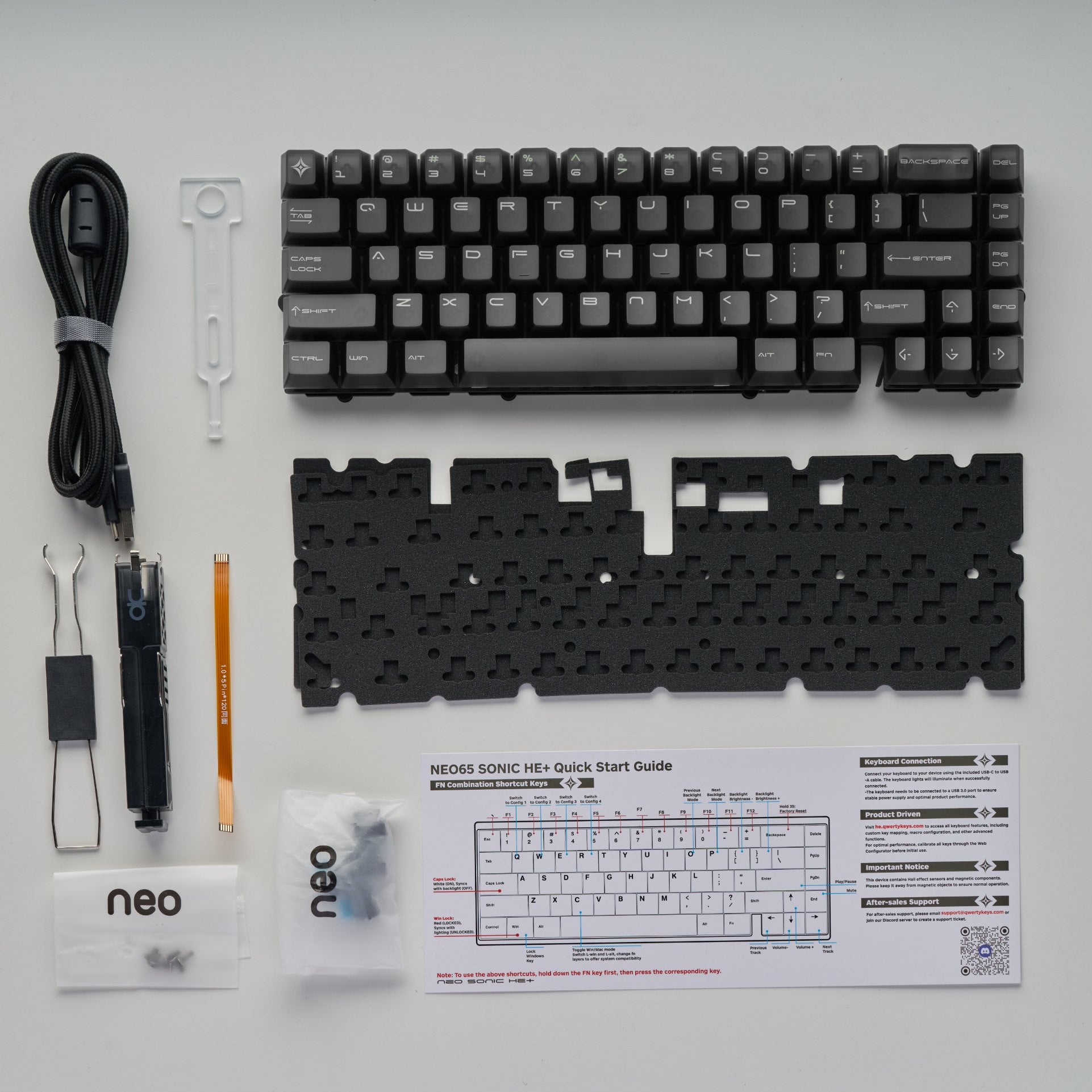 Neo65 Sonic He+ Hall Effect Custom Keyboard