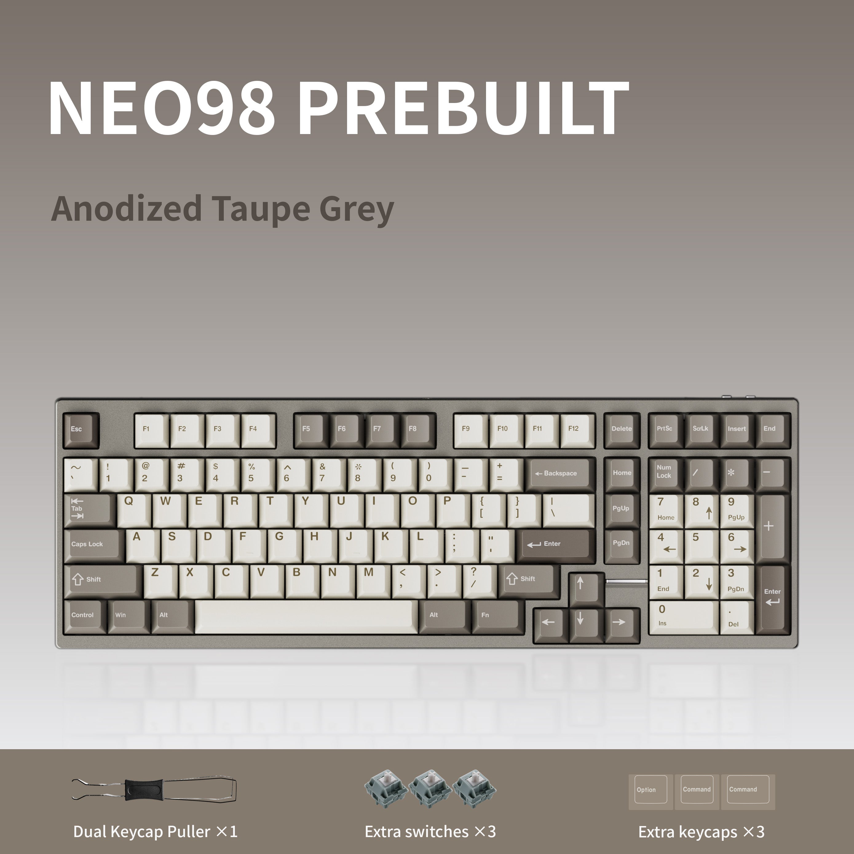 Neo98 & Neo75 Prebuilt Mechanical Keyboard