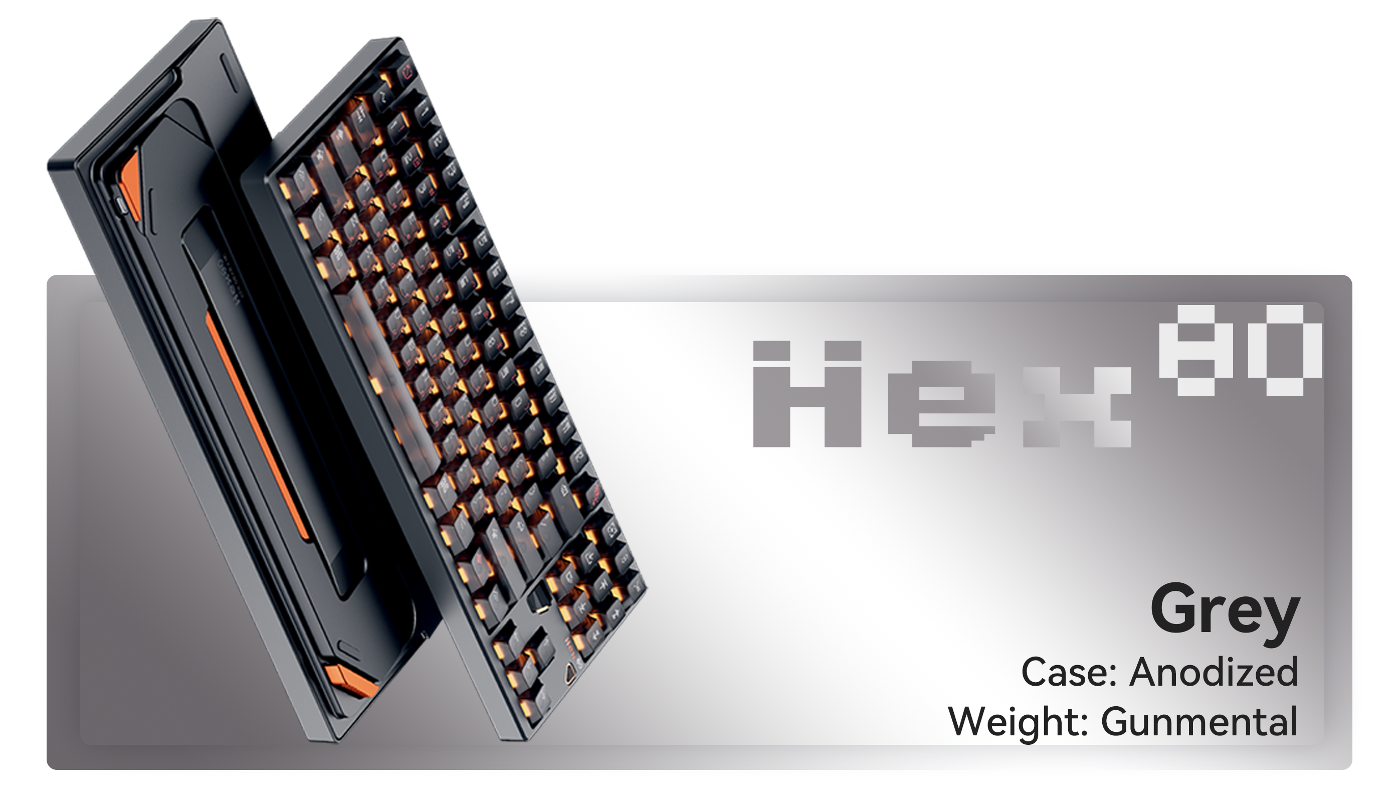 Hex80 Hall Effect Custom Keyboard