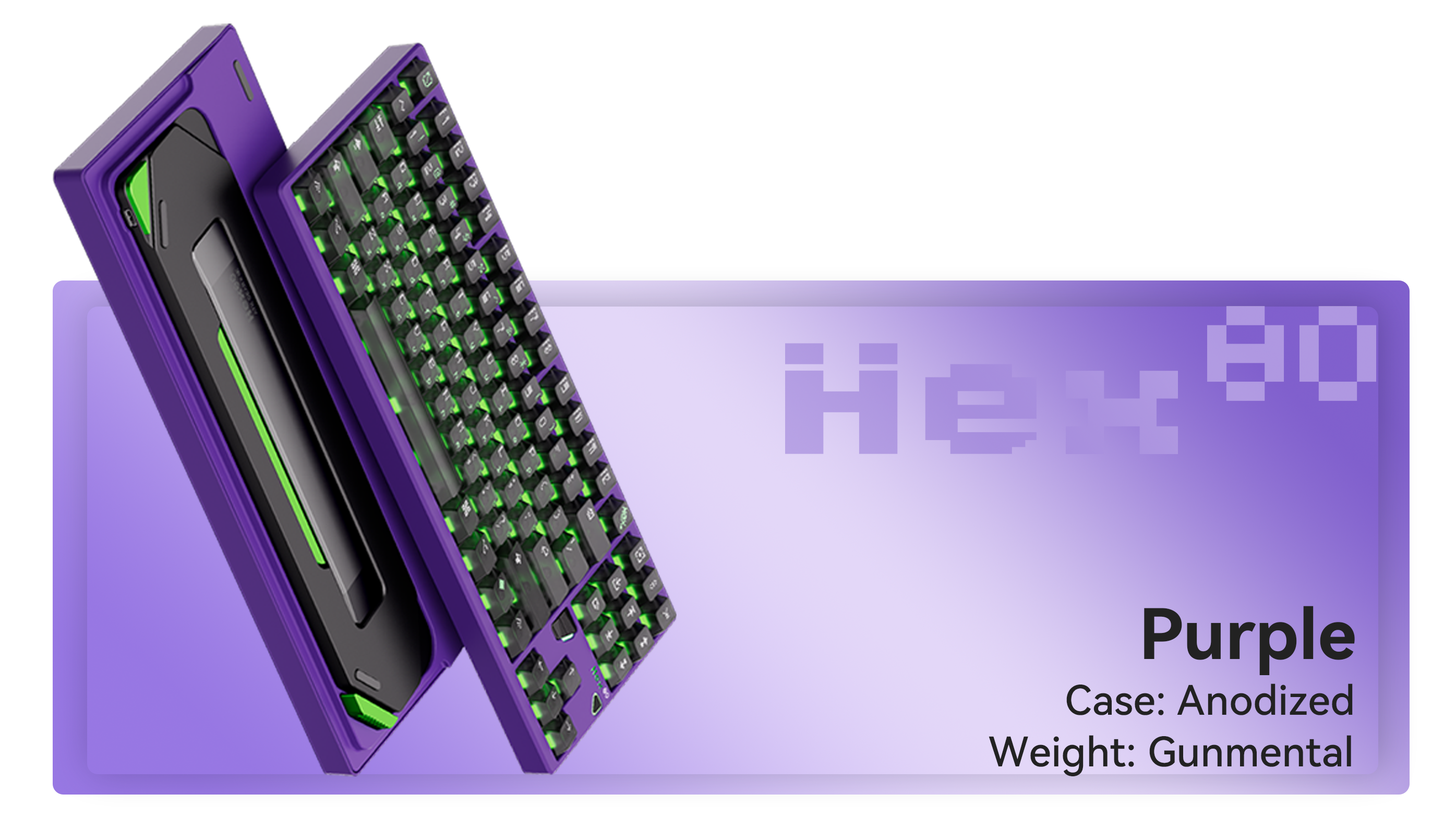 Hex80 Hall Effect Custom Keyboard