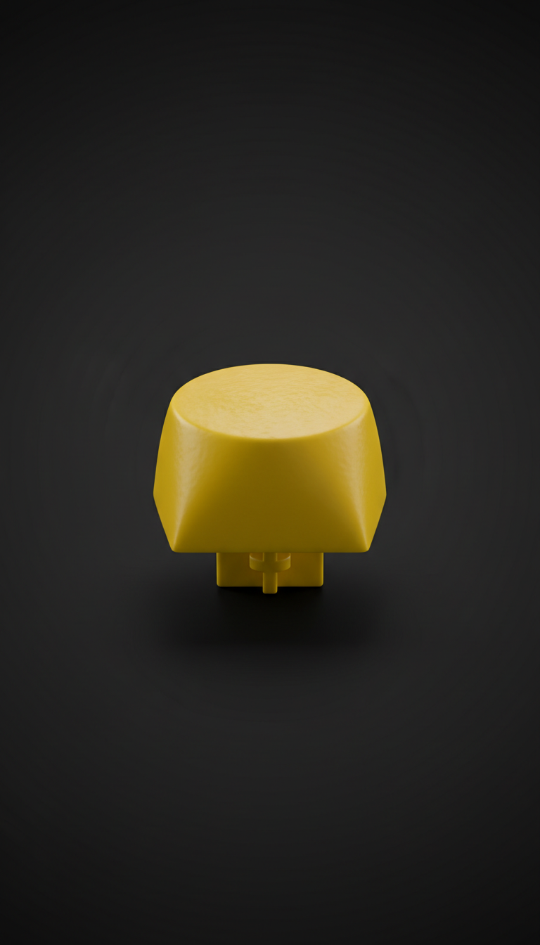 Signal Yellow Artisan Keycap