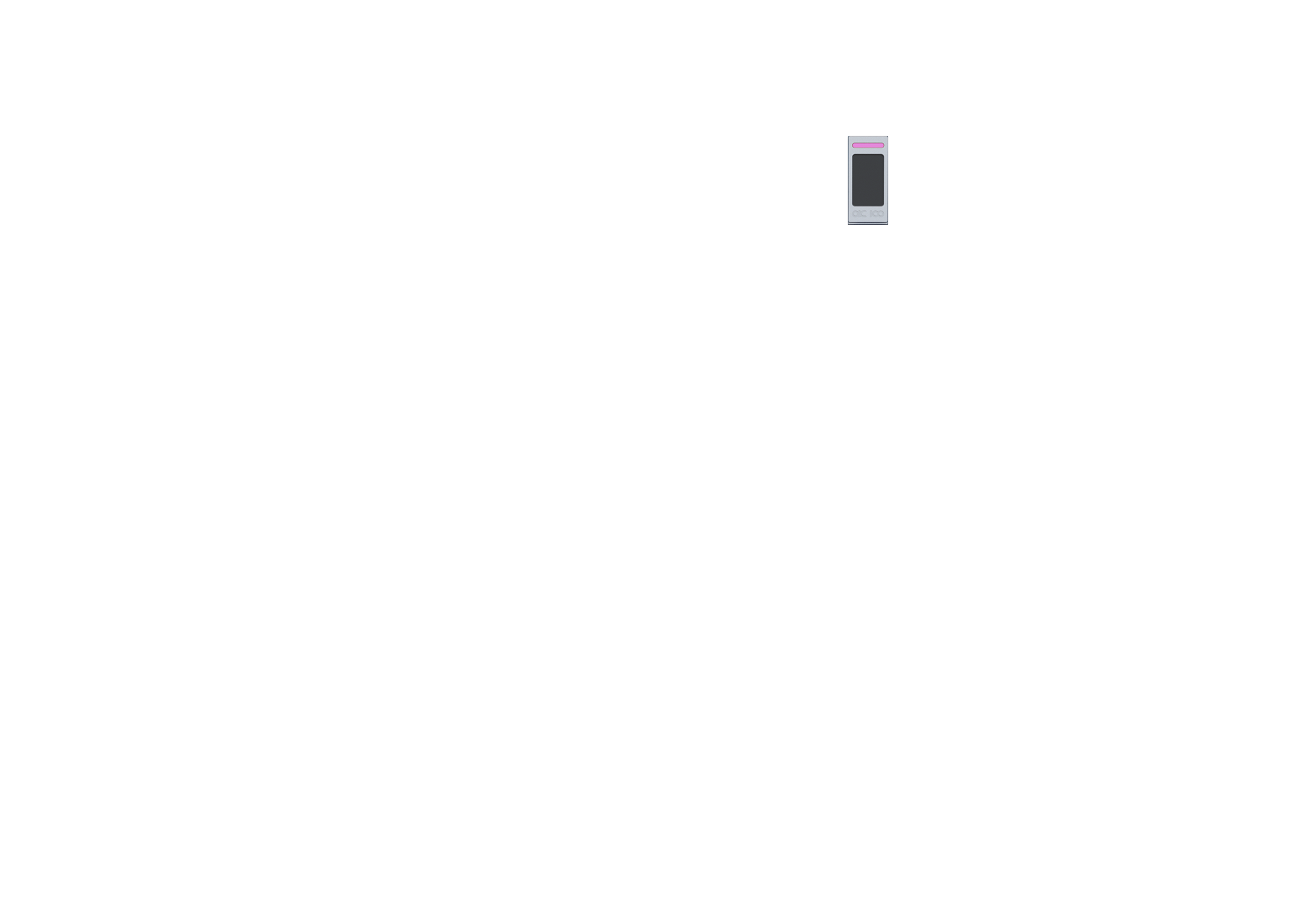 QK100 Screen Bezel & Badge