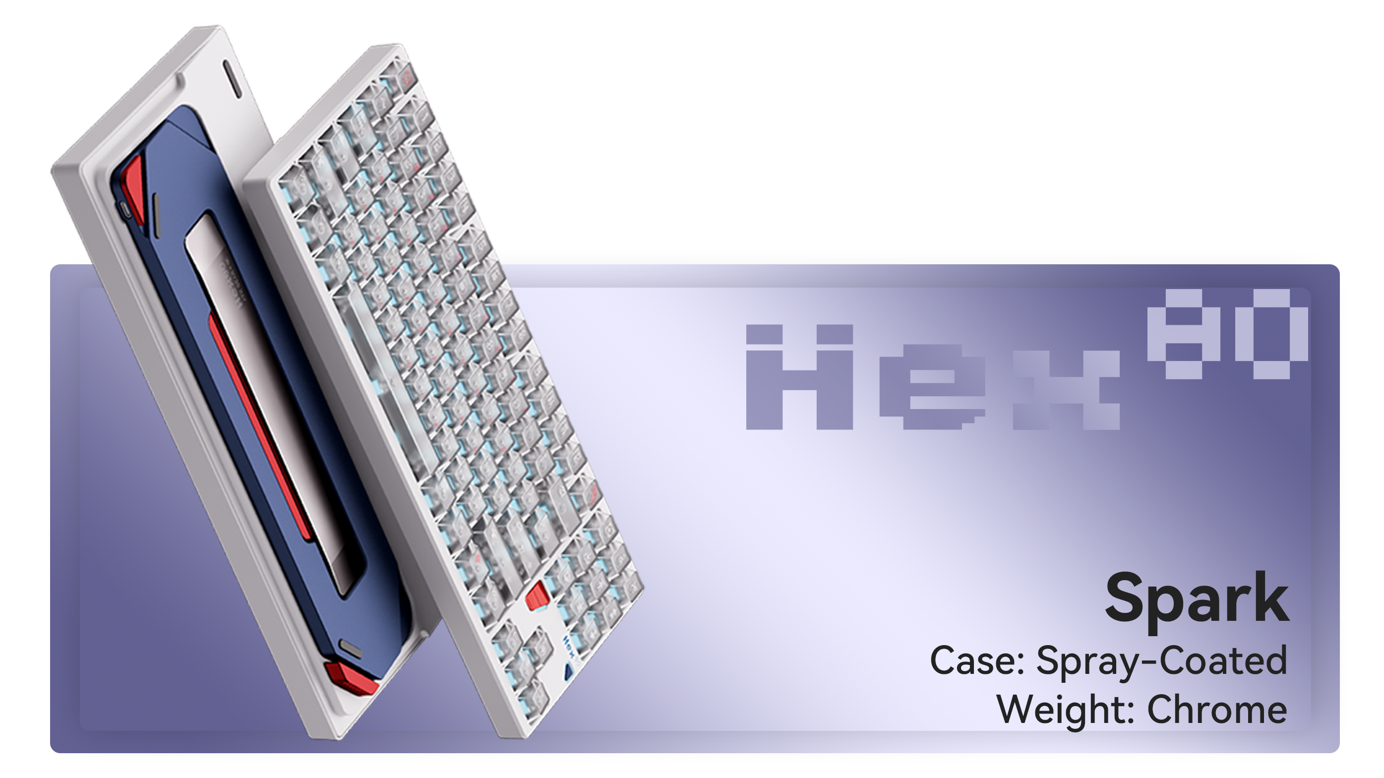 Hex80 Hall Effect Custom Keyboard