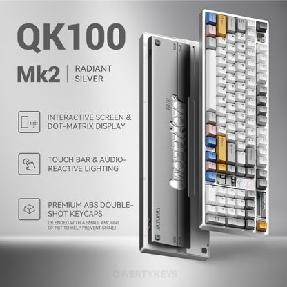 QK100 Mk2 Tri-mode Mechanical Keyboard (Launch on July 24 EDT)