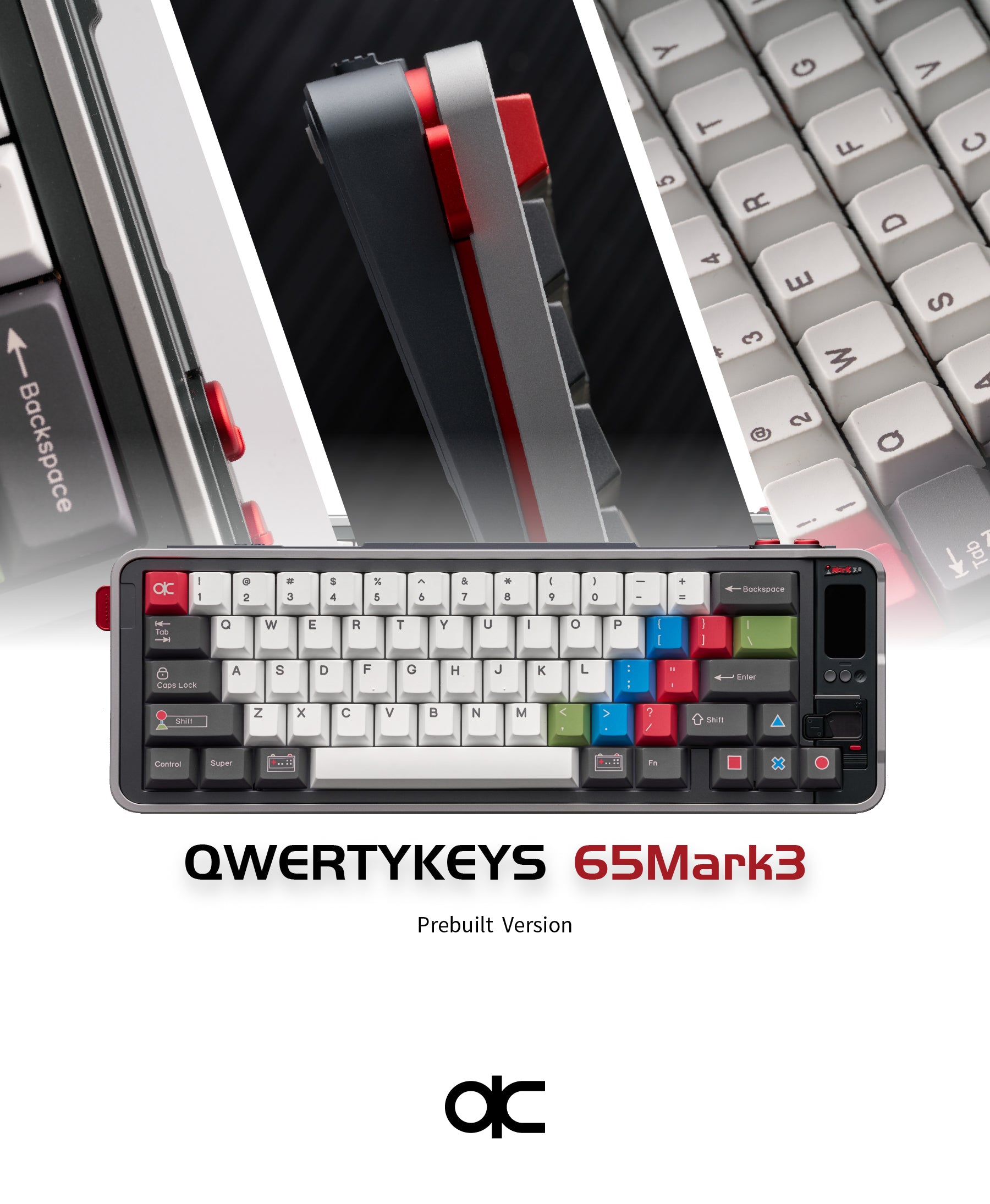 QK65 Mk3 Prebuilt Mechanical Keyboard – Qwertykeys
