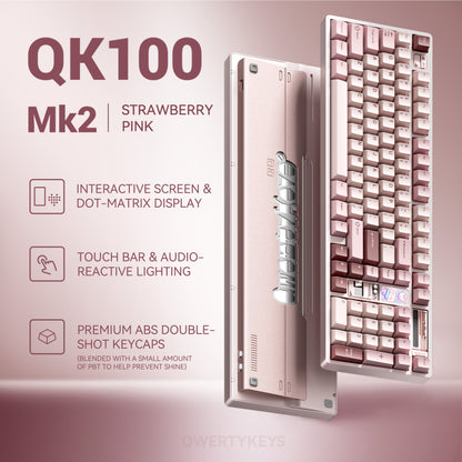 QK100 Mk2 Tri-mode Mechanical Keyboard (Launch on July 24 EDT)
