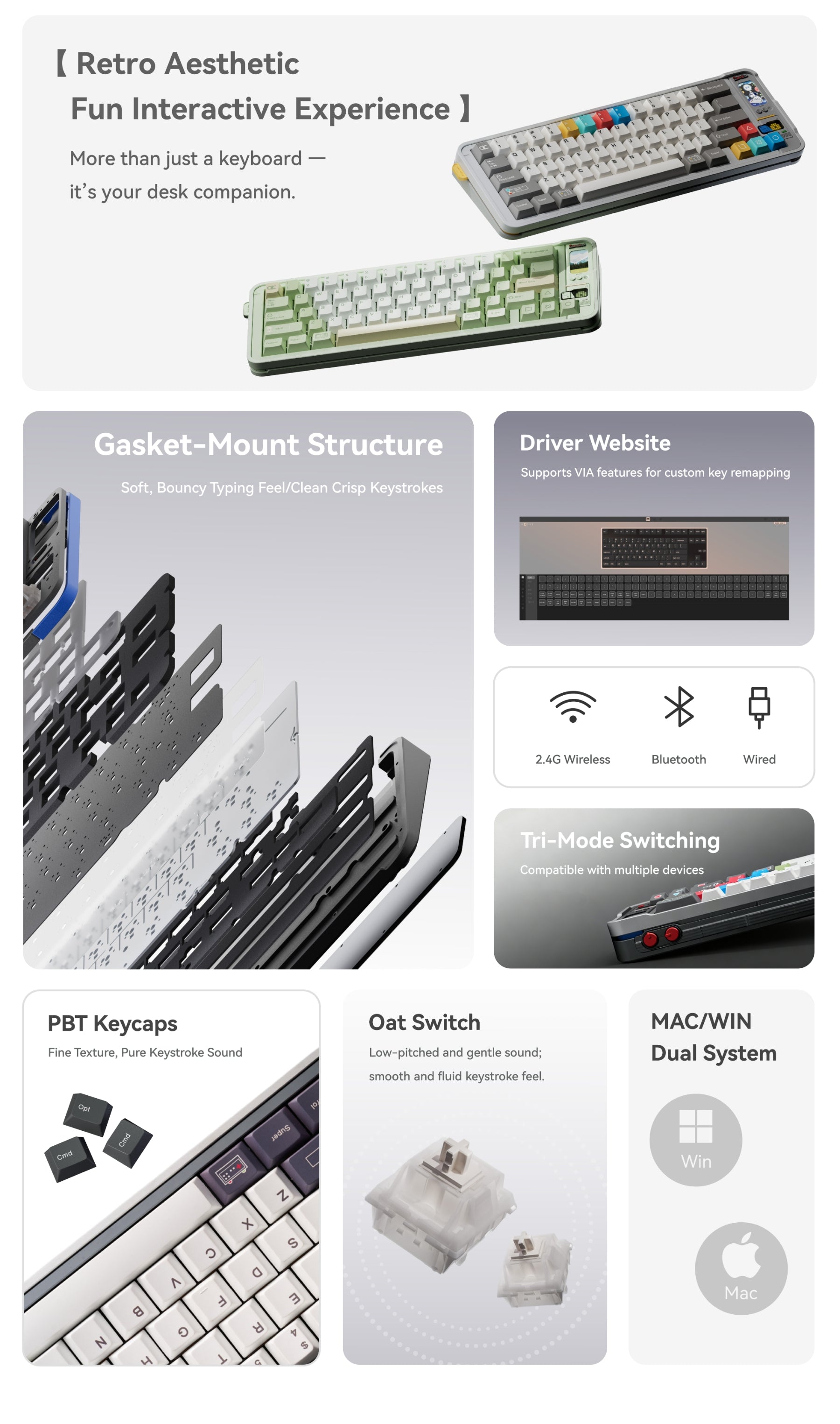 QK65 Mk3 Prebuilt Mechanical Keyboard – Qwertykeys