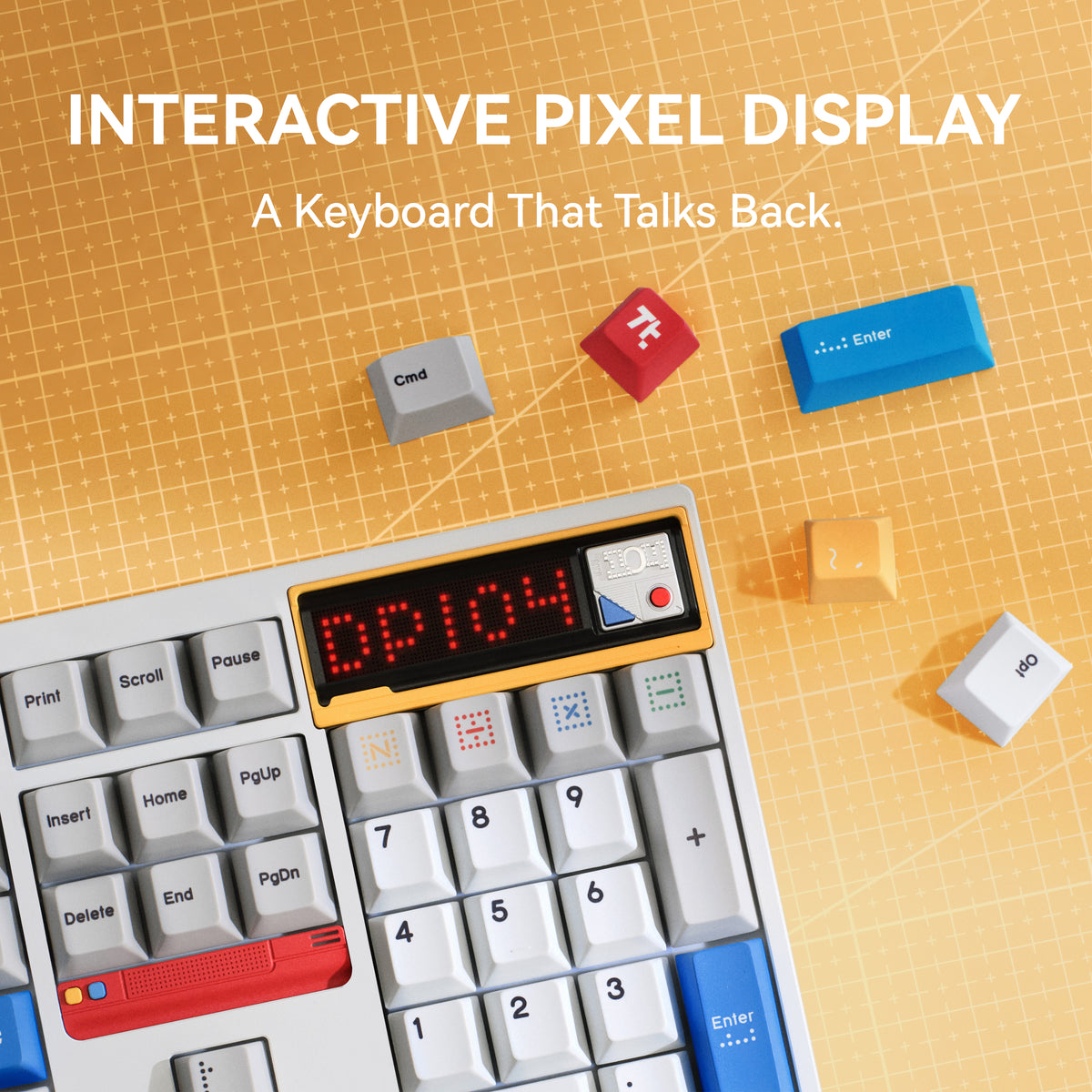 Ticktype DP104 Wireless Tri-mode Mechanical Keyboard