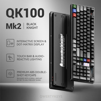 QK100 Mk2 Tri-mode Mechanical Keyboard (Launch on July 24 EDT)