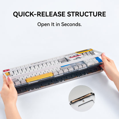 Ticktype DP104 Wireless Tri-mode Mechanical Keyboard