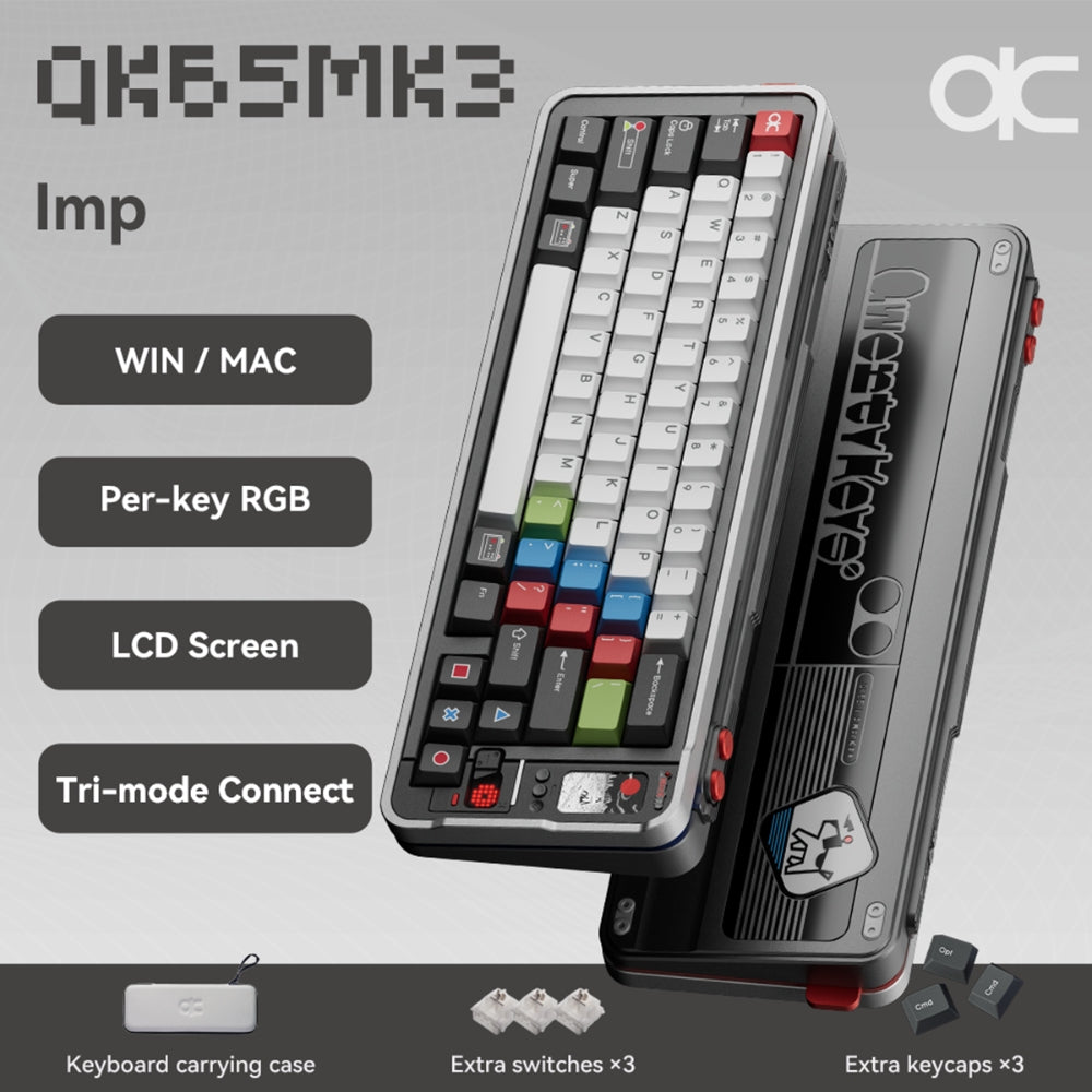 QK65 Mk3 Prebuilt Mechanical Keyboard – Qwertykeys