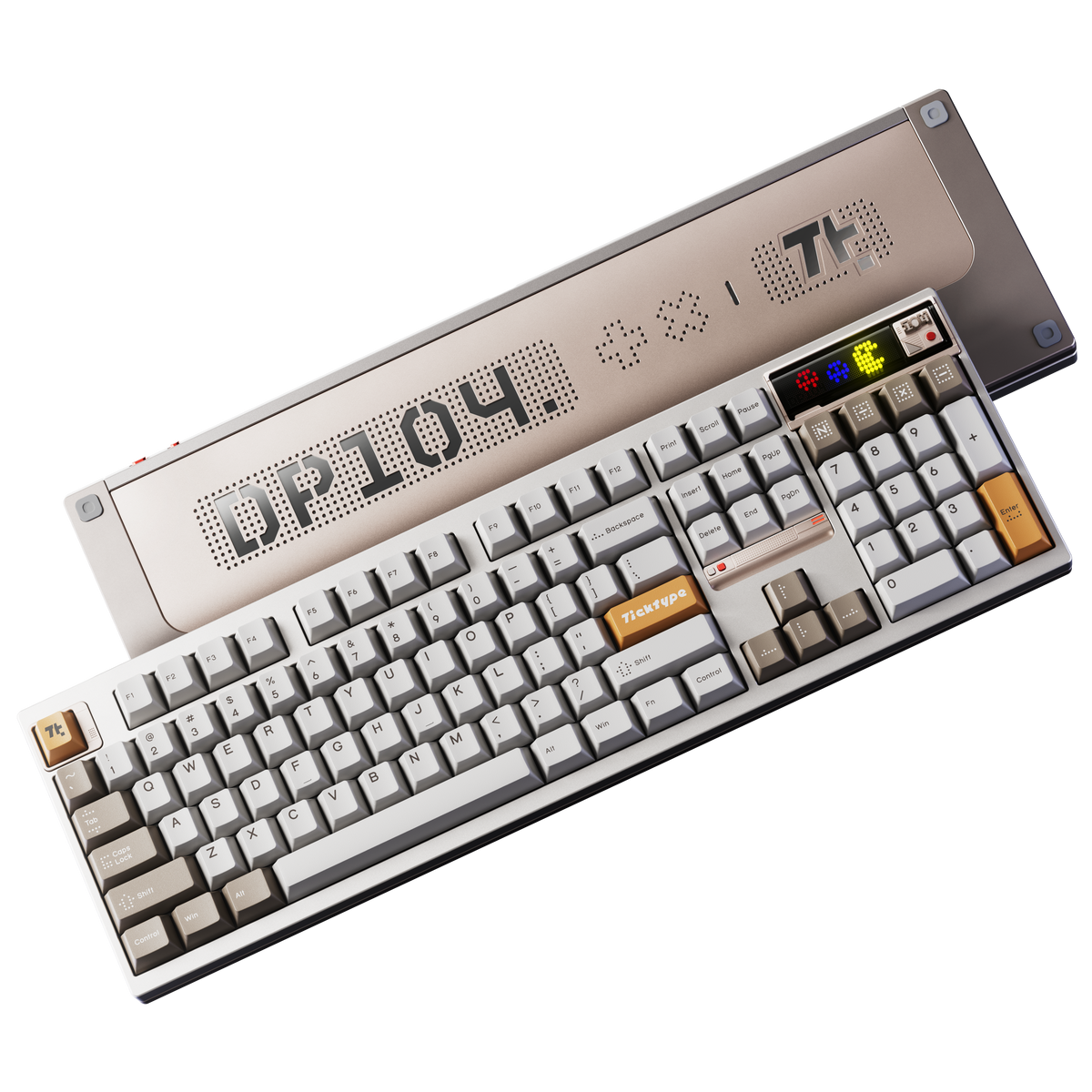 Ticktype DP104 Wireless Tri-mode Mechanical Keyboard