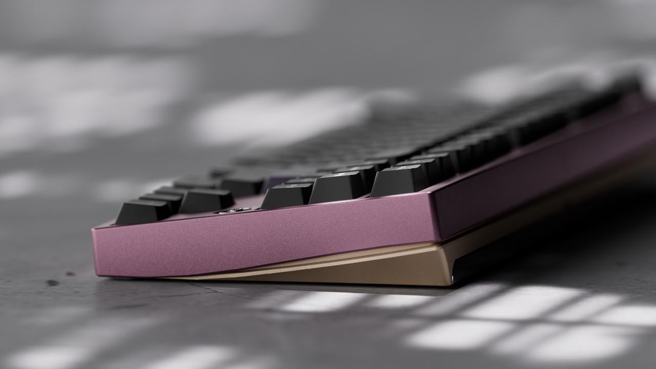 自作キーボード　neo80　紫、石洗 自作キーボード neo80 紫、石洗 自作キーボード neo80 紫、石洗 自作