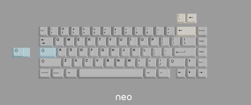 Neo65 Extra Parts - Together with the Keyboard