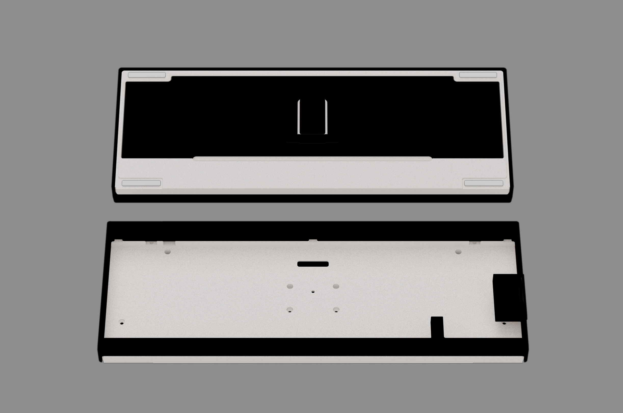 QK65v2 Bottom Case
