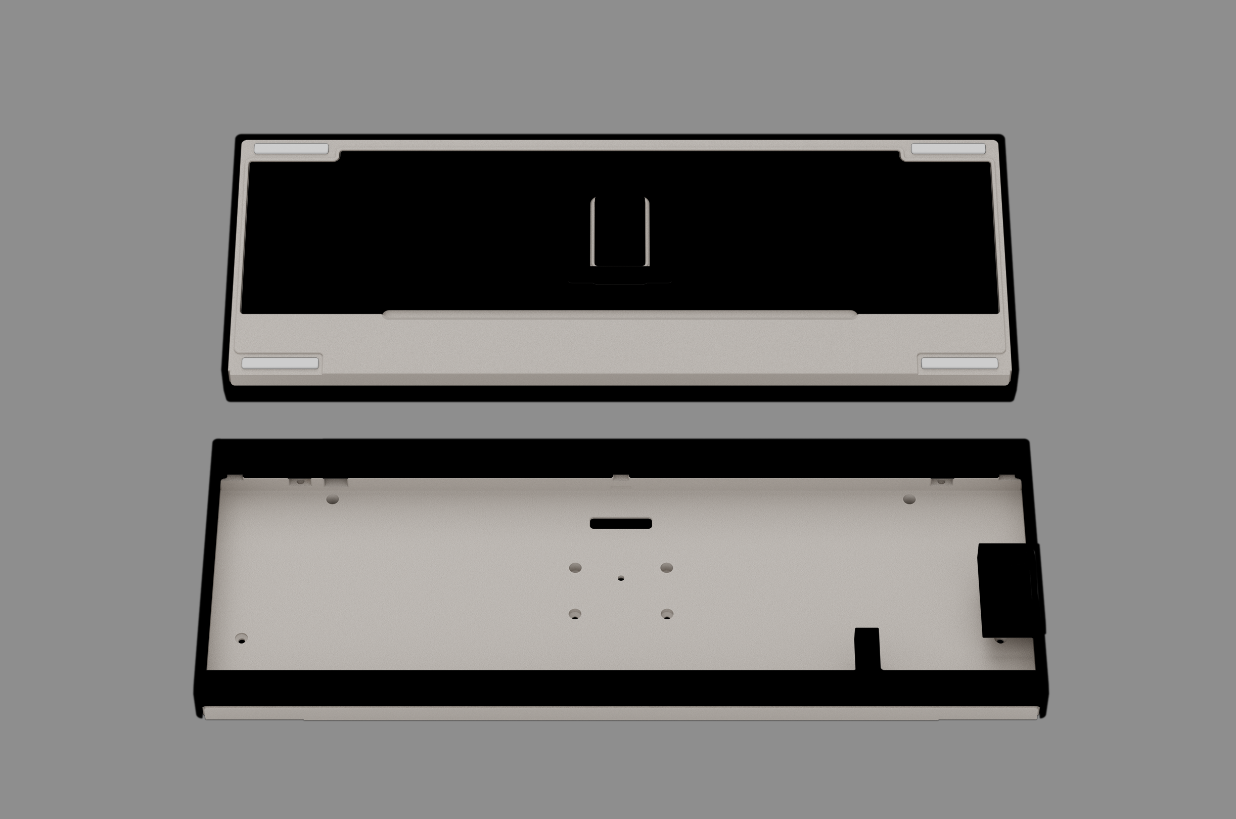 QK65v2 Bottom Case