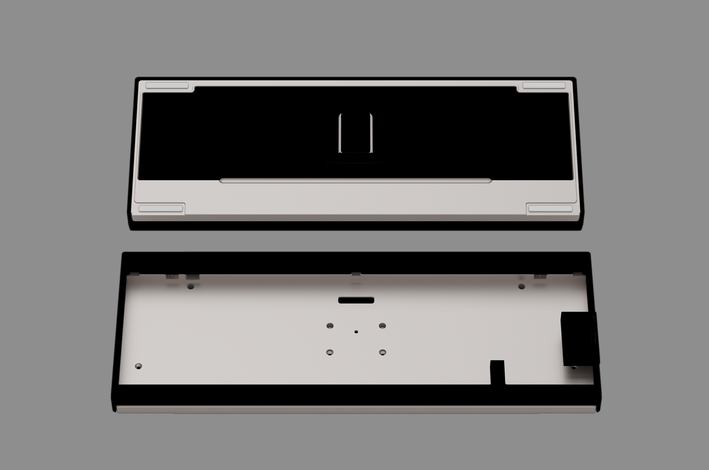 QK65v2 Bottom Case