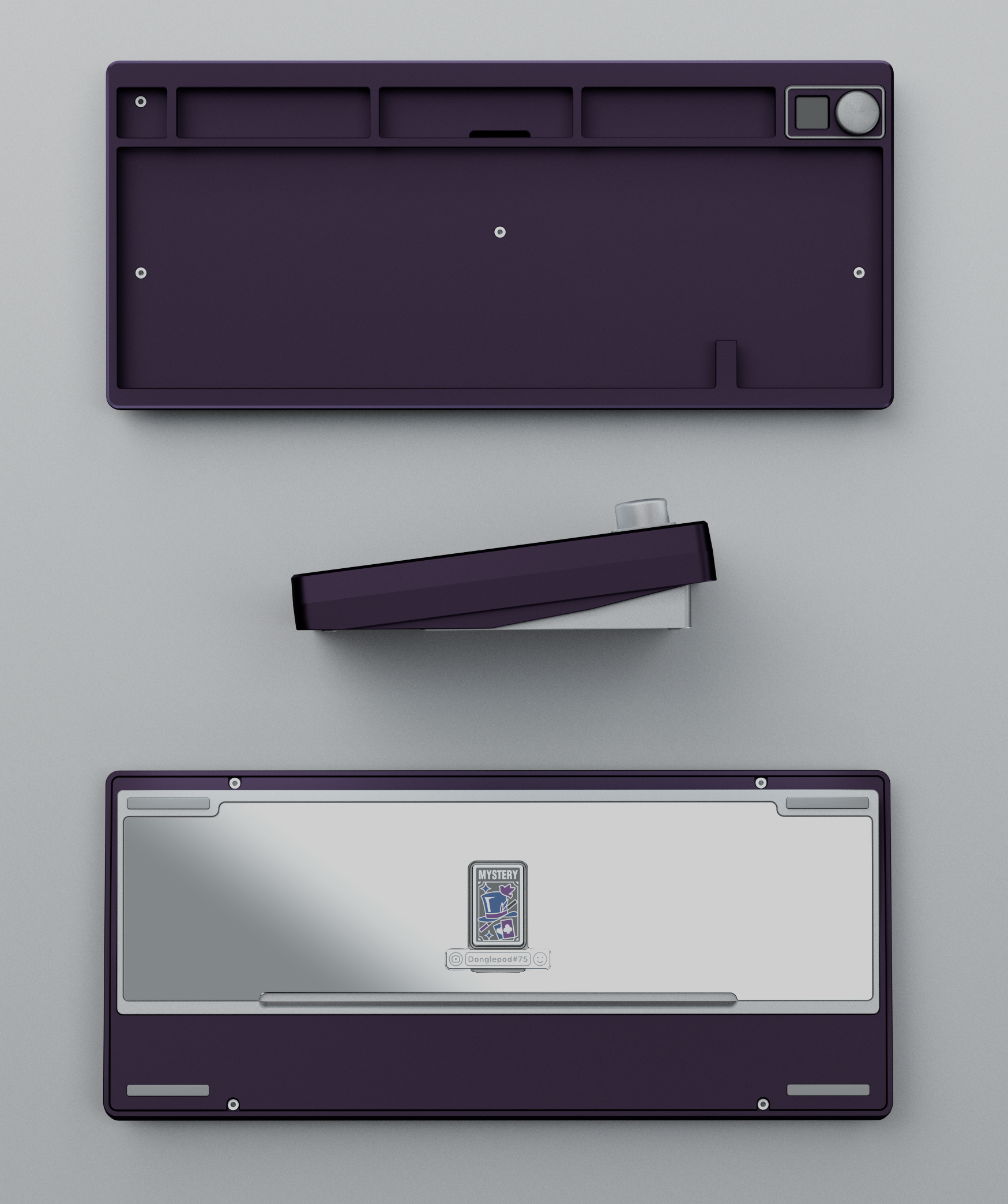 QK75N / Dino Run E-Grey 自作キーボード QK75N – Qwertykeys