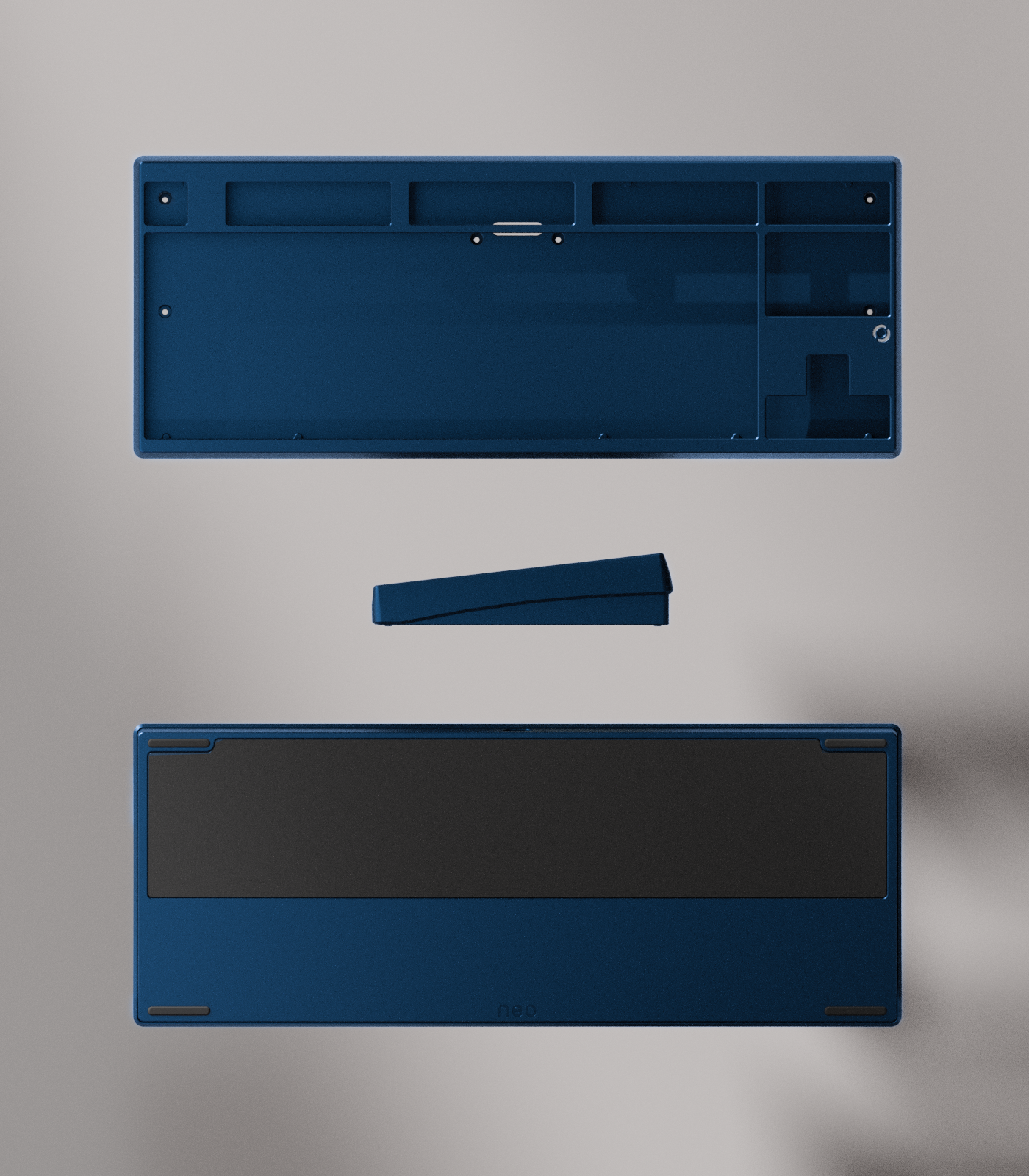 キーボード Neo 80 Champagne Tri-mode PCB POM Plate Qwertykeys Neo80 PCB – Divinikey