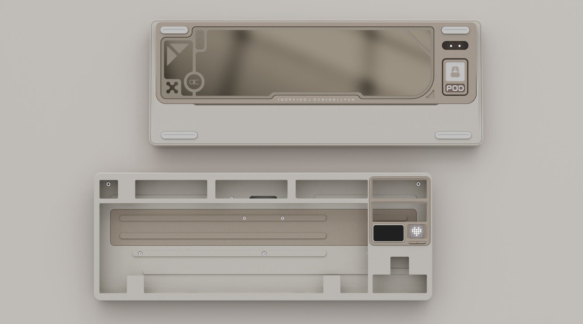 qk80mk2 grey wk自作キーボード QK80 MK2 Keyboard – qwertyqop