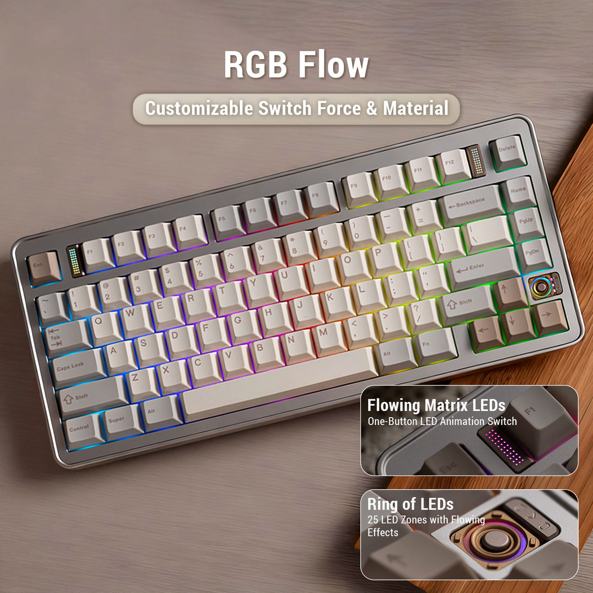 Ticktype EVO75 Wireless Custom Mechanical Keyboard