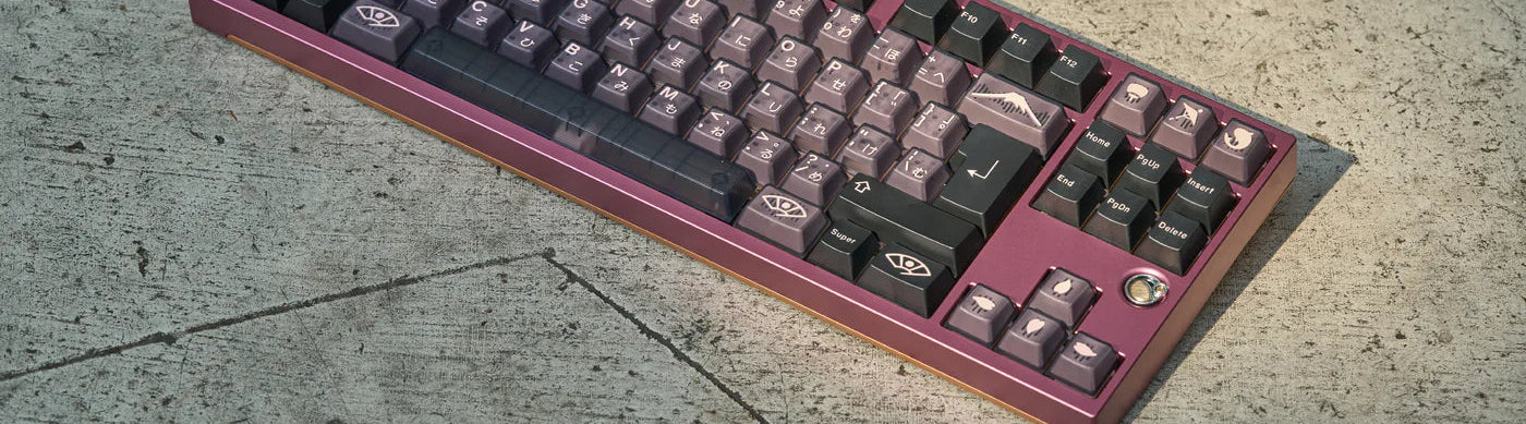 Qwertykey Neo65 red 自作キーボード Qwertykey Neo65 red 自作キーボード Neo65: endless