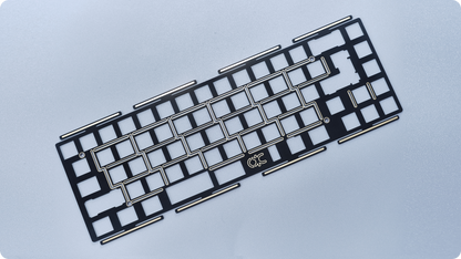 QK65 R1 Black Chroma +プレート4種 自作キーボード QK65 R1 Black Chroma +プレート4種 自作キーボード
